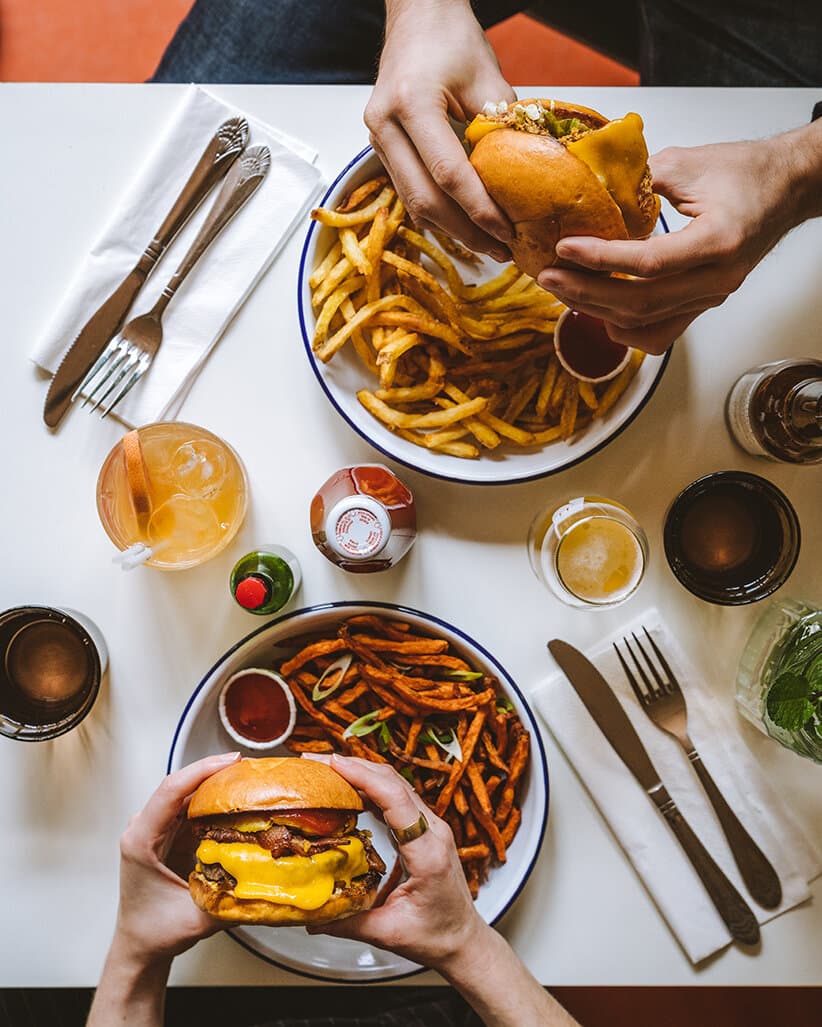 Burgers et frites PNY